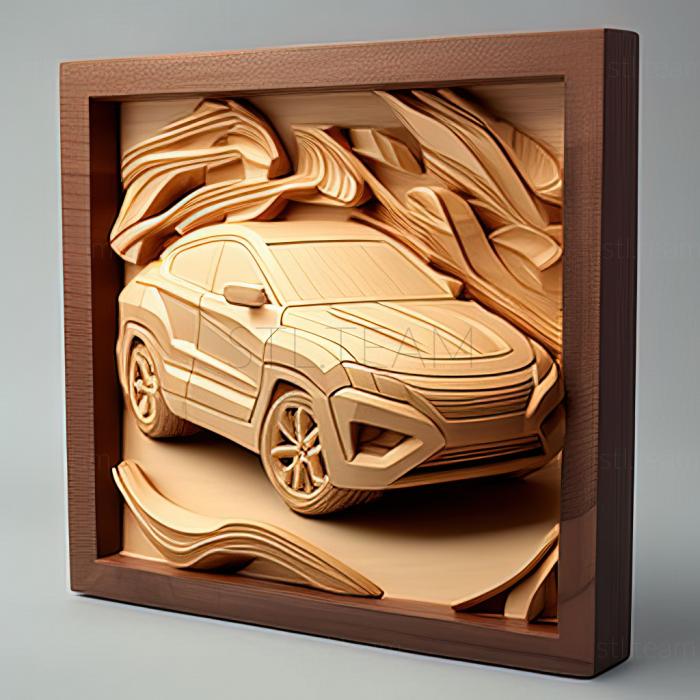 3D модель Хонда Кросстур (STL)